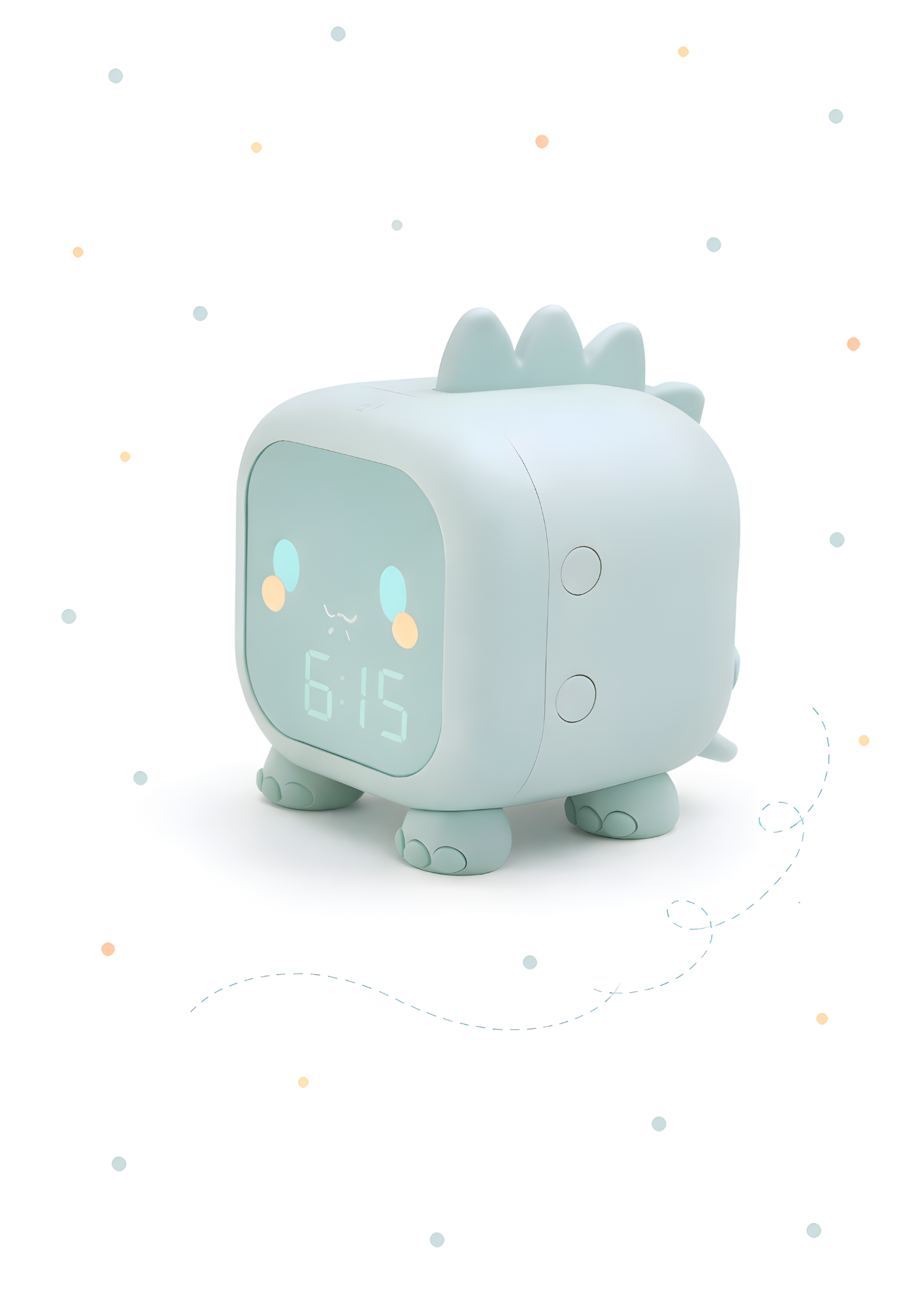 Digital alarm clock for kids