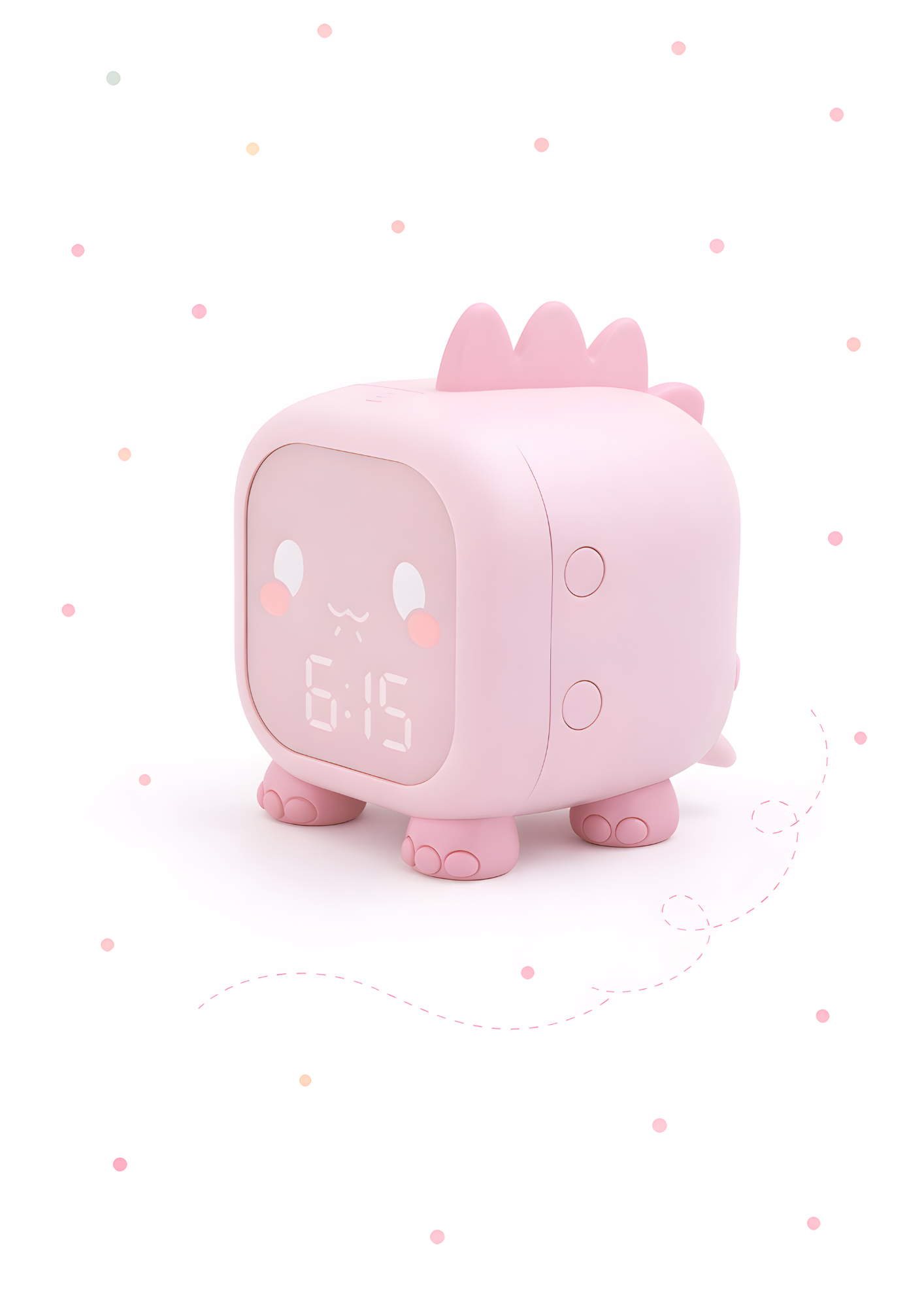Digital alarm clock for kids