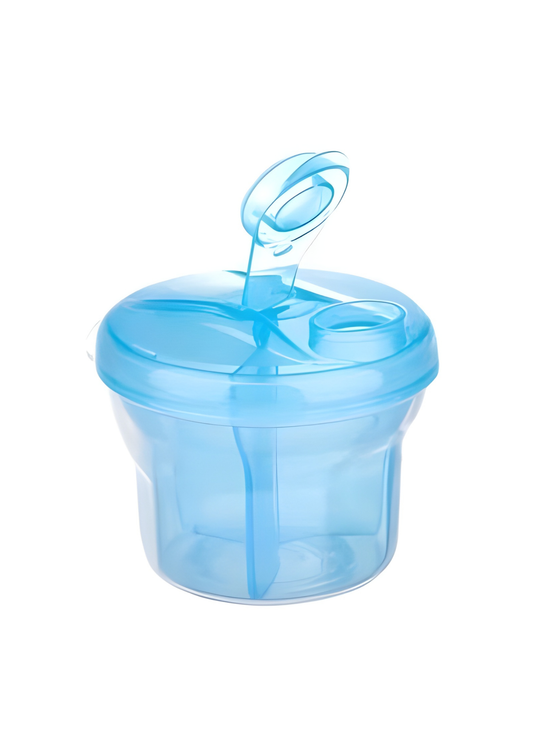 Recipiente portátil para leche en polvo y alimentos infantiles